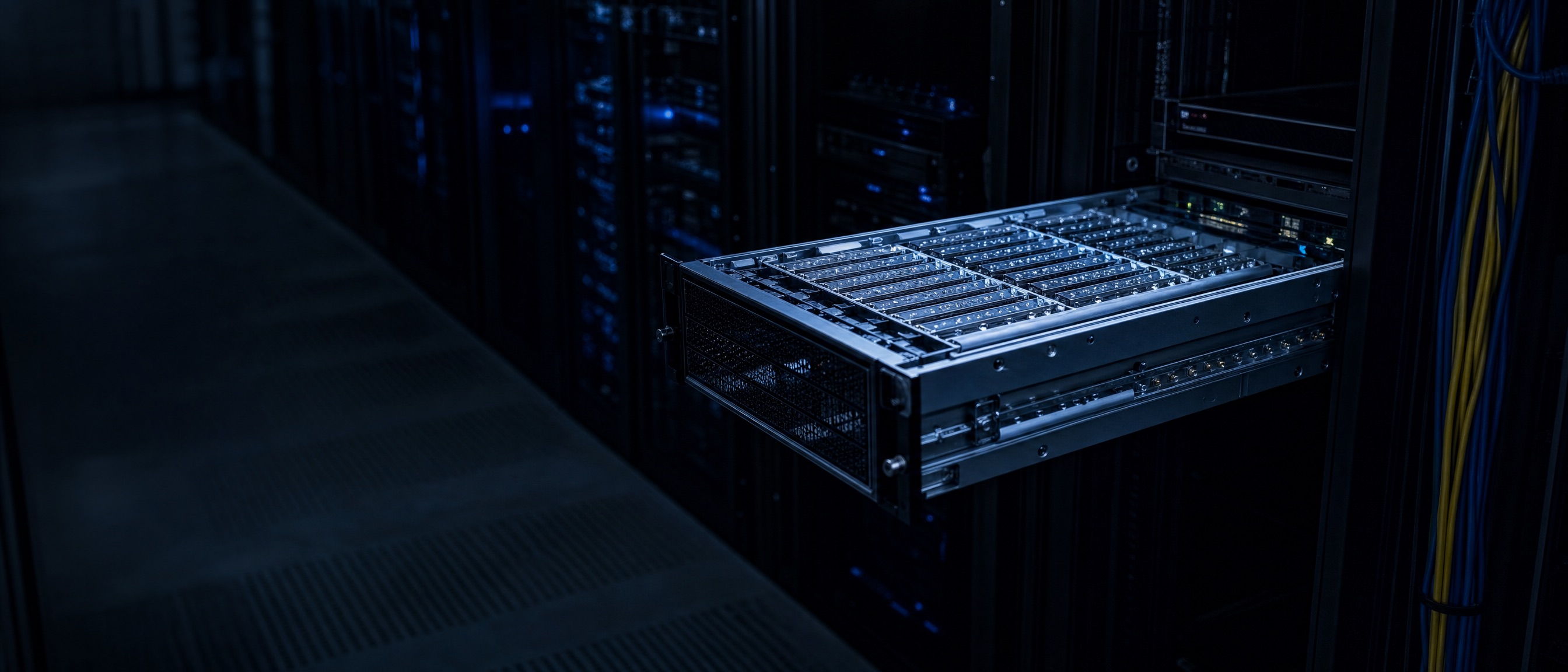 Engineer managing HPC server infrastructure